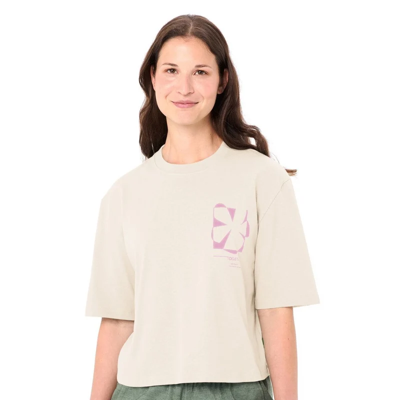 T-shirt Femme Vaude Redmont en coton bio