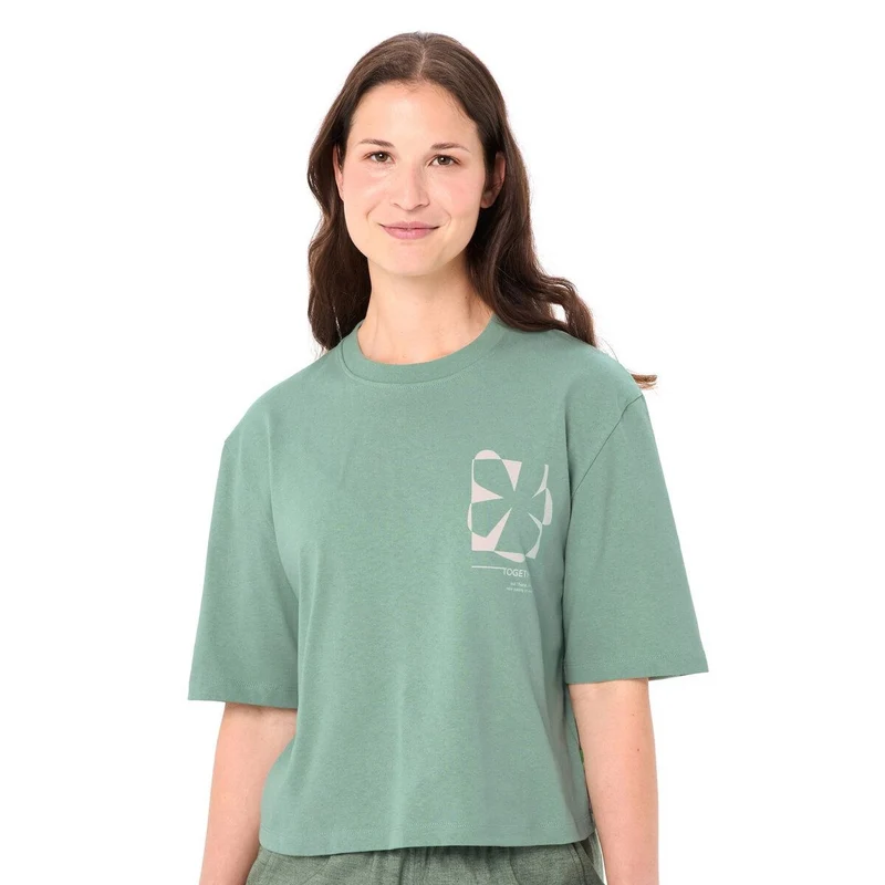 T-shirt Femme Vaude Redmont en coton bio