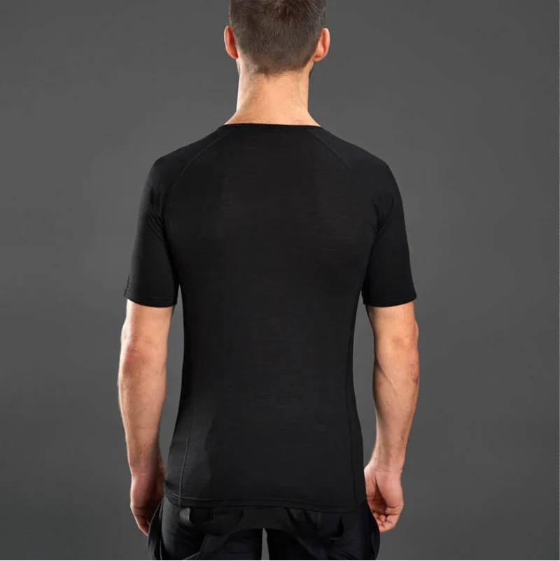 Sous-vêtement manches courtes 50%polyester 50% mérinos GripGrab