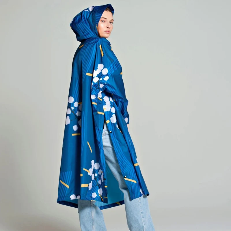 Poncho de pluie vélo recyclé Rainkiss