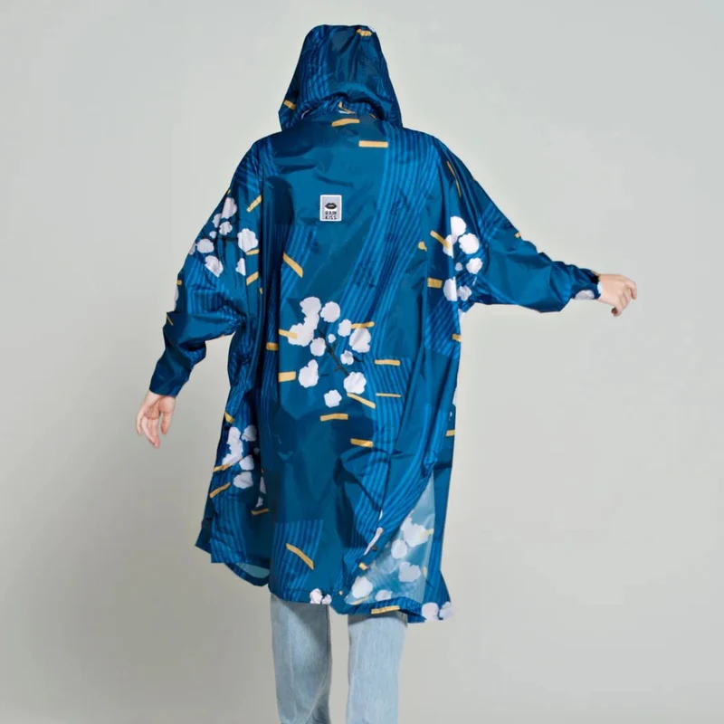 Poncho de pluie vélo recyclé Rainkiss