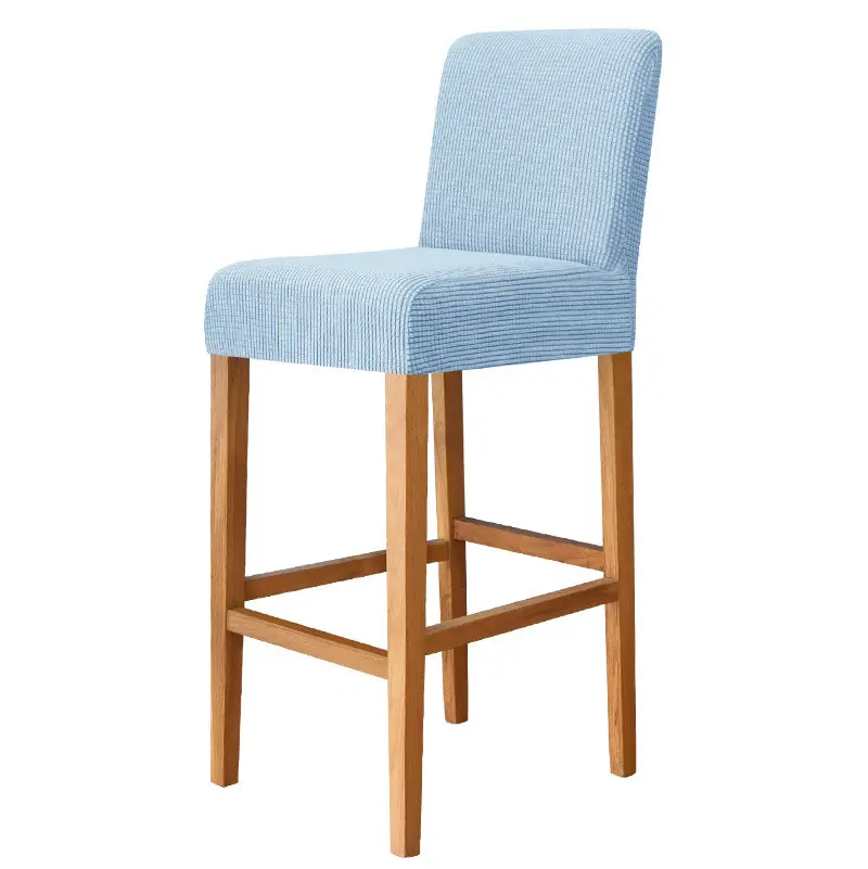 Housse de Tabouret Stretch Velours CHARAMA