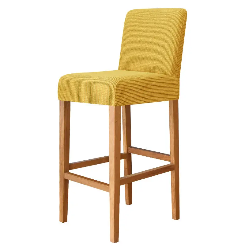 Housse de Tabouret Stretch Velours CHARAMA