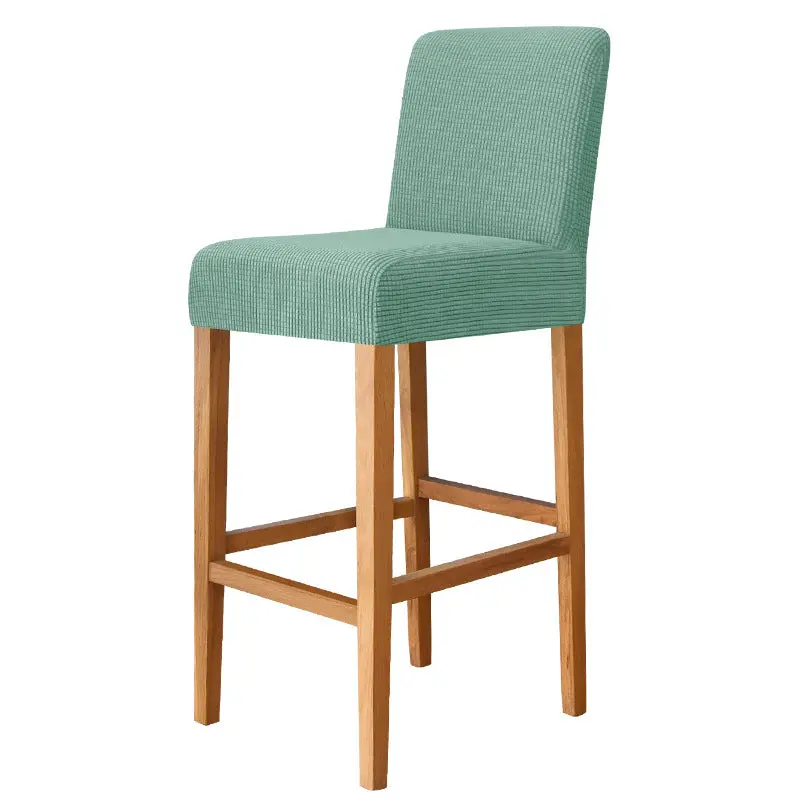 Housse de Tabouret Stretch Velours CHARAMA