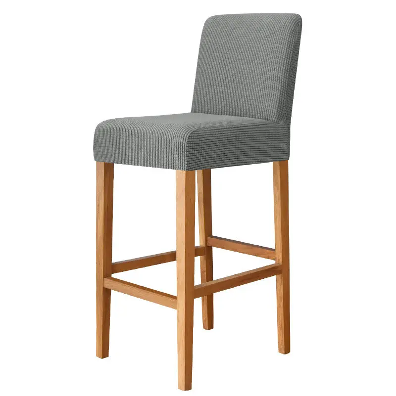 Housse de Tabouret Stretch Velours CHARAMA