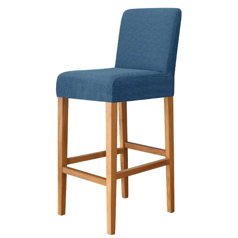 Housse de Tabouret Stretch Velours CHARAMA