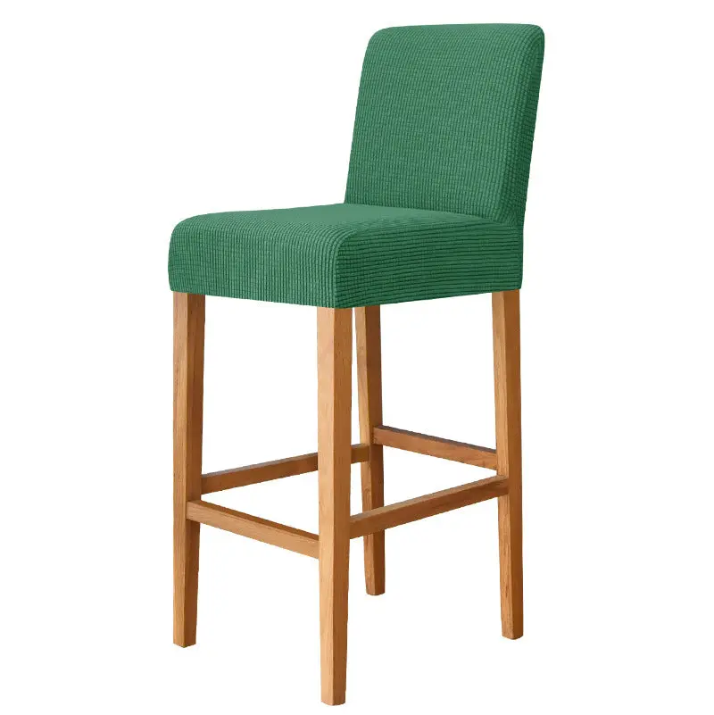 Housse de Tabouret Stretch Velours CHARAMA