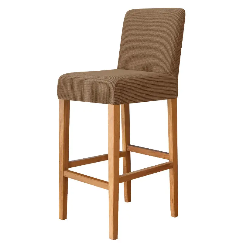 Housse de Tabouret Stretch Velours CHARAMA