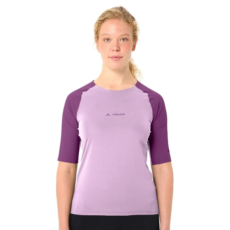 T Shirt gravel femme avec poches arrières Vaude Kuro II
