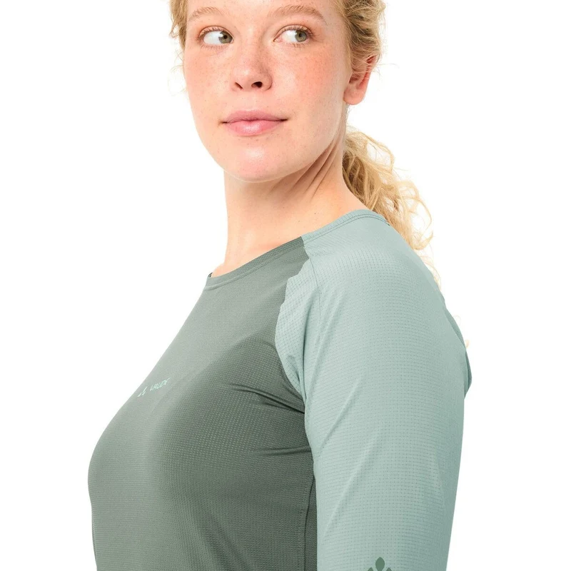 T Shirt gravel femme avec poches arrières Vaude Kuro II