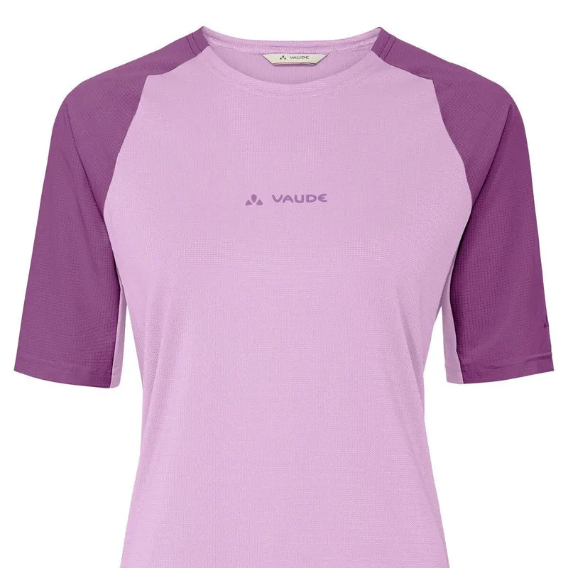 T Shirt gravel femme avec poches arrières Vaude Kuro II