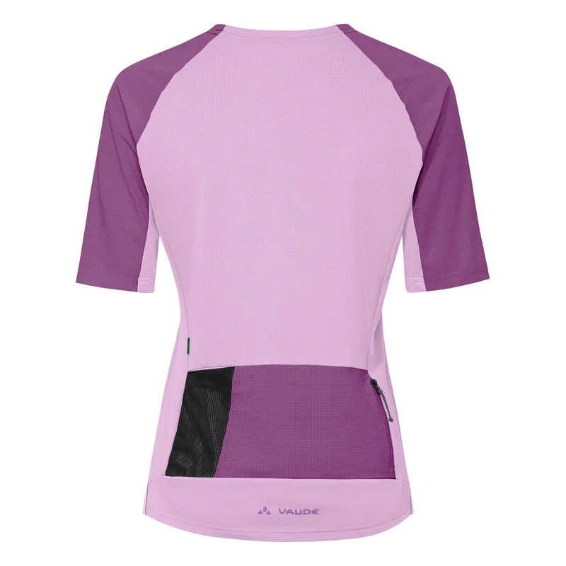 T Shirt gravel femme avec poches arrières Vaude Kuro II