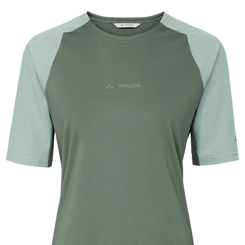 T Shirt gravel femme avec poches arrières Vaude Kuro II