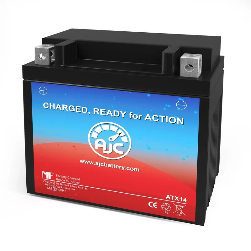 AJC Batterie Compatible avec Xtreme CYLA14BSXTA Powersports Battery