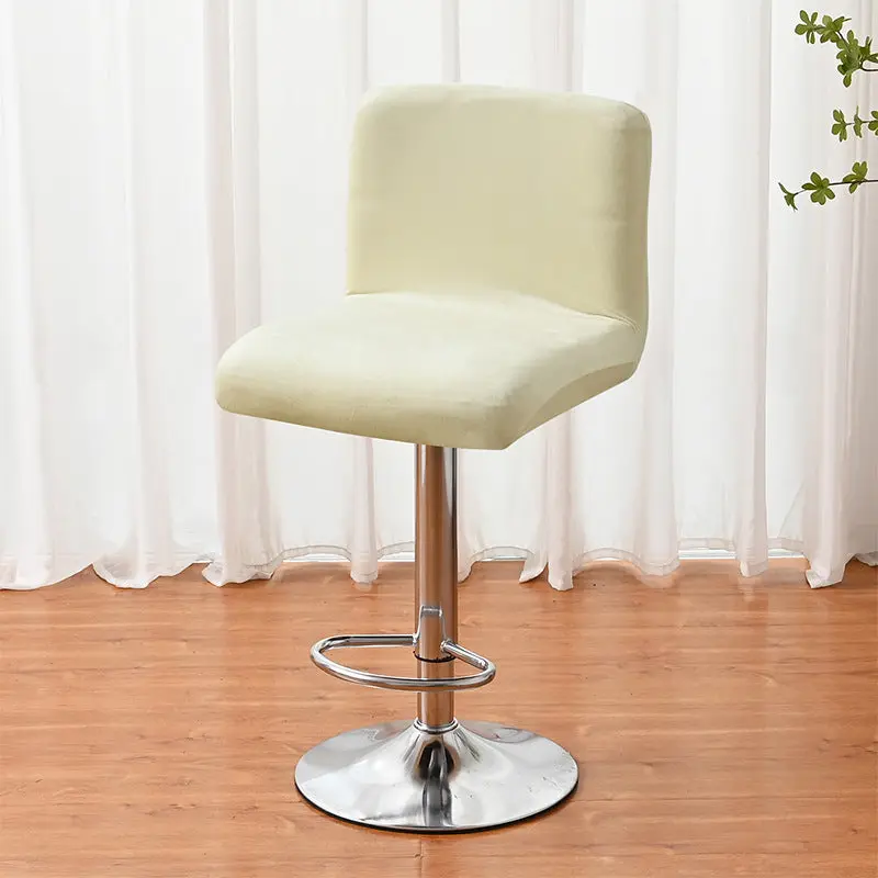 Housse de Tabouret Velours Anti-Dérapant LUXEVA