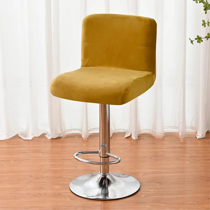 Housse de Tabouret Velours Anti-Dérapant LUXEVA