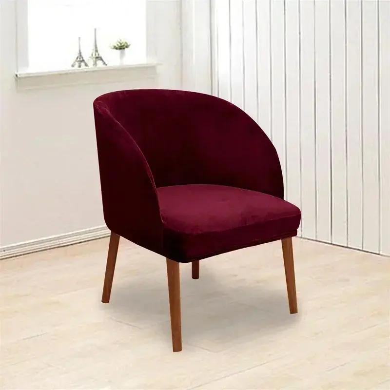 Housse Fauteuil Scandinave Velours AERIS