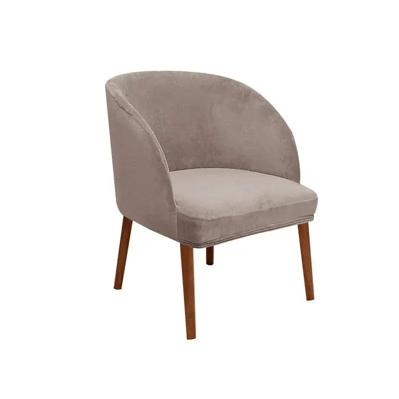 Housse Fauteuil Scandinave Velours AERIS