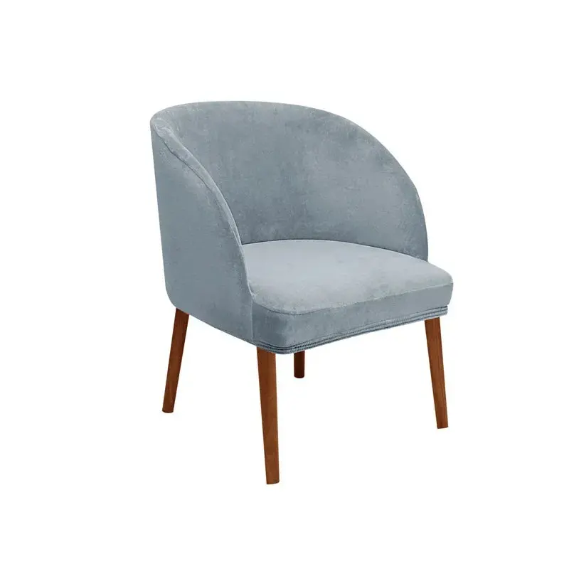 Housse Fauteuil Scandinave Velours AERIS
