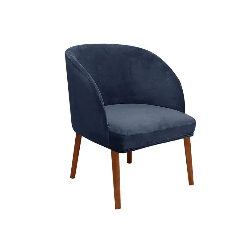 Housse Fauteuil Scandinave Velours AERIS