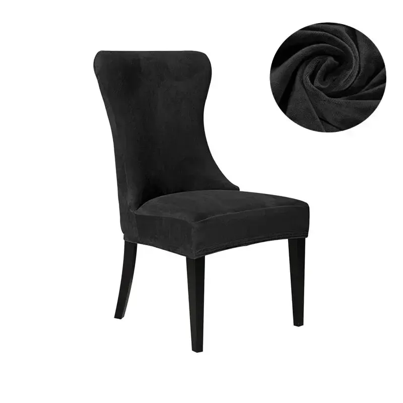 Housse Chaise Velours Doux YUKANA