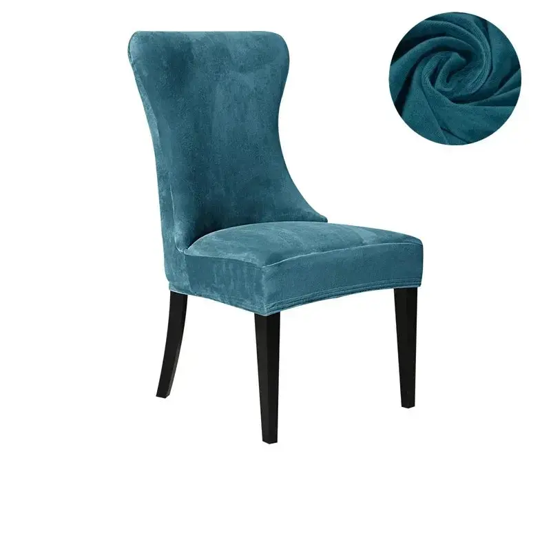 Housse Chaise Velours Doux YUKANA