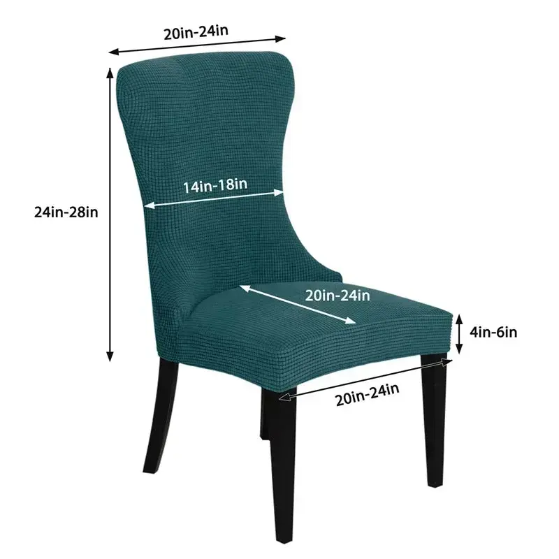 Housse Chaise Velours Doux YUKANA