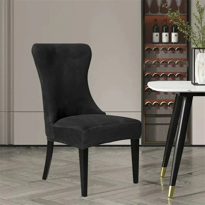 Housse Chaise Velours Doux YUKANA