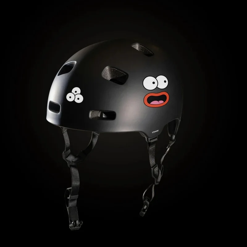 Stickers réfléchissants pour vélo et casque Rainette - animaux, fun, & food