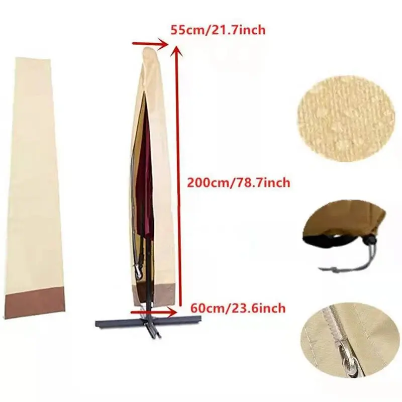 Housse Parasol Extérieur Imperméable EXVIA