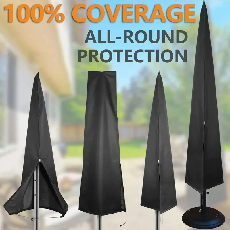 Housse Parasol Déporté Imperméable ZIPLA
