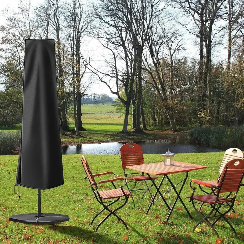 Housse Parasol Déporté Imperméable ZIPLA