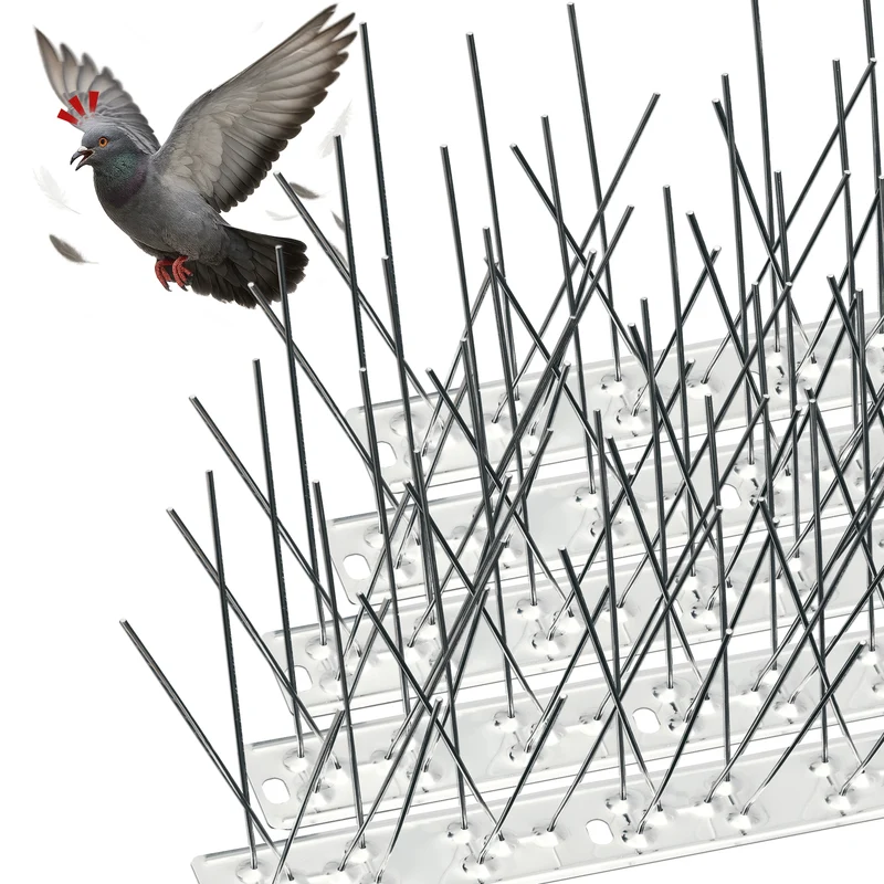 Pic Anti-Pigeon en Acier Inoxydable 7.5M Pack de 30 modules