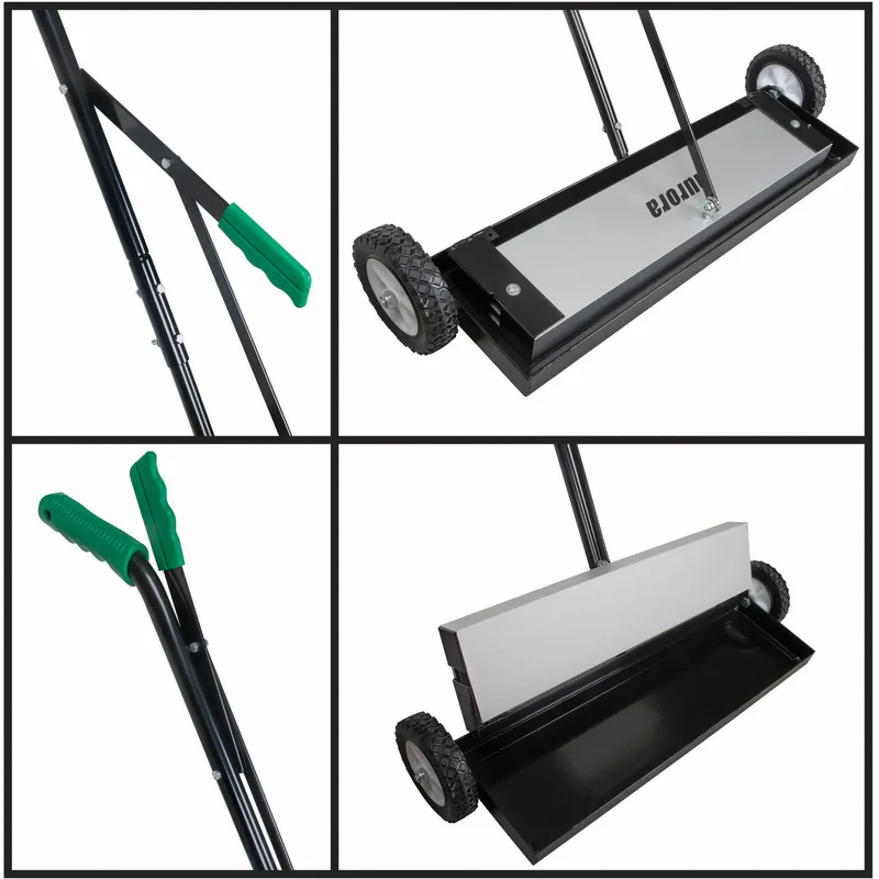 Balais magnétique à pousser 24"