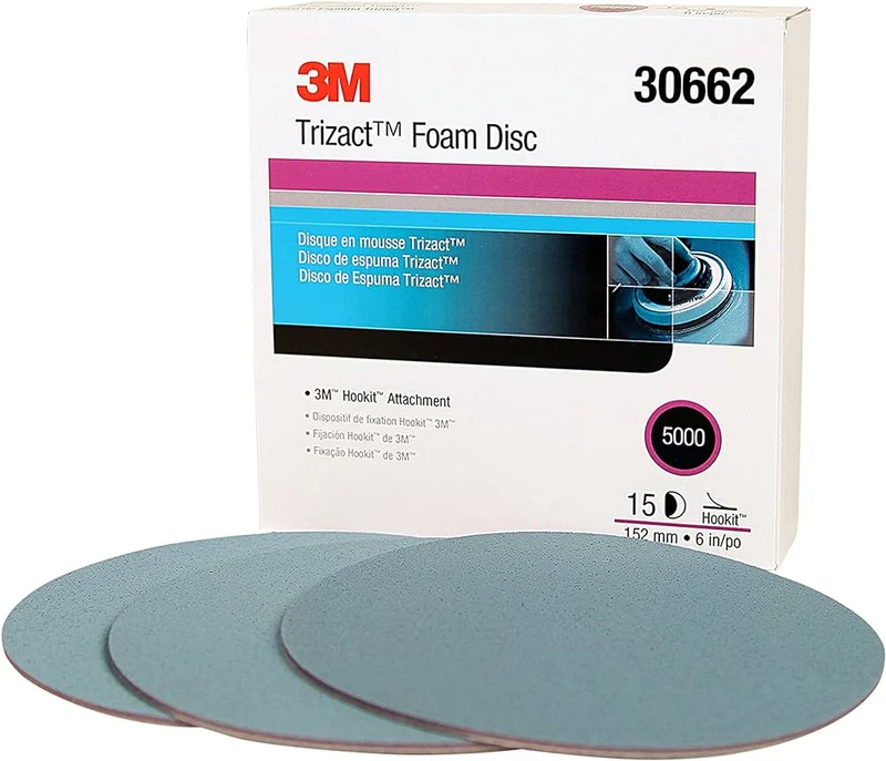 Disque en mousse Hookit Trizact 3M