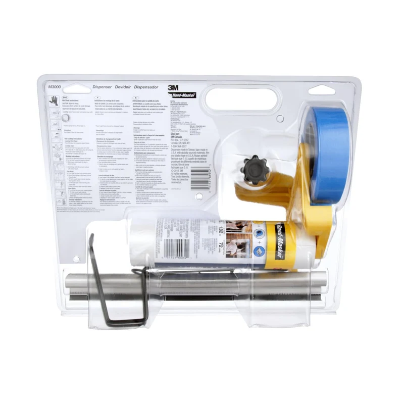 Trousse de pellicule de masquage préassemblée Hand-Masker 3M