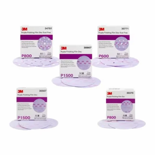 Disque de finition en pellicule violet Hookit 3M 260L