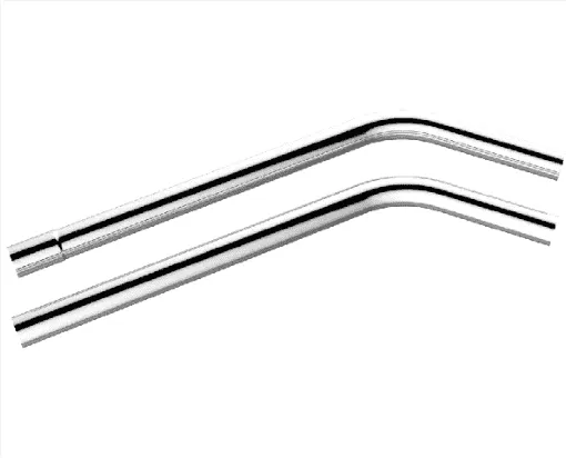 Tube d'Aspiration en S de 1.5" - Acier Inoxydable