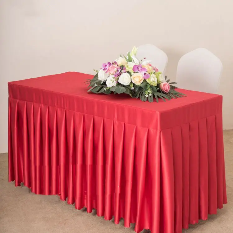 Housse Pour Table Moderne Satinée SERENA