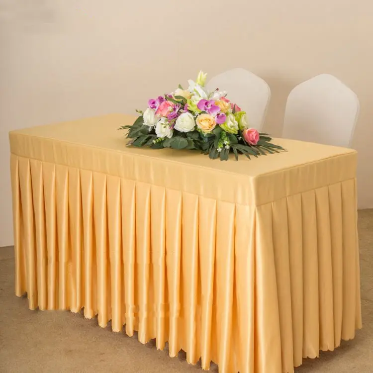 Housse Pour Table Moderne Satinée SERENA