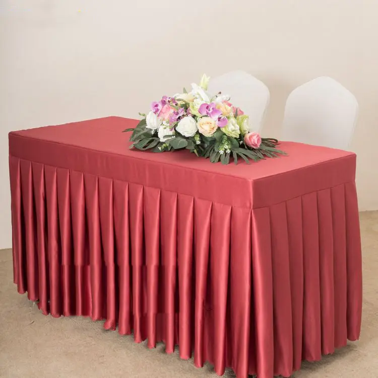Housse Pour Table Moderne Satinée SERENA