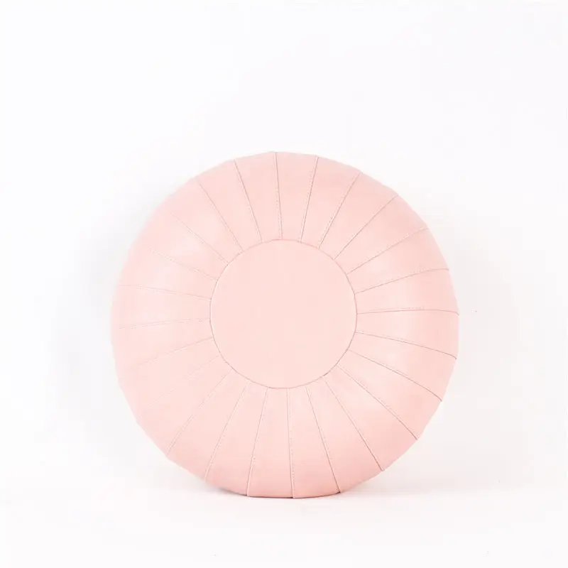 Housse de Pouf en Cuir RILEY