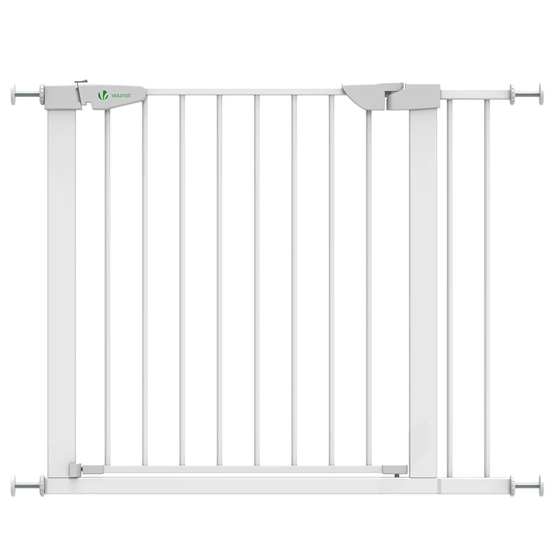 Barriere de Securite porte et escalier 88-96cm blanc pour animaux