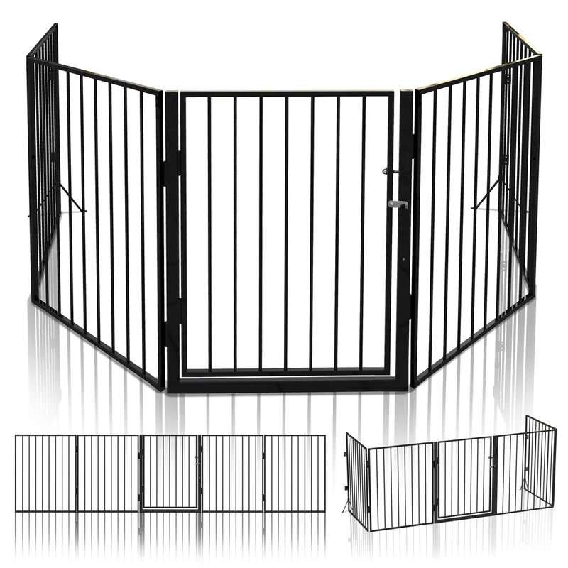 Barriere de securite Grande Version 3M 5 Panneaux noire