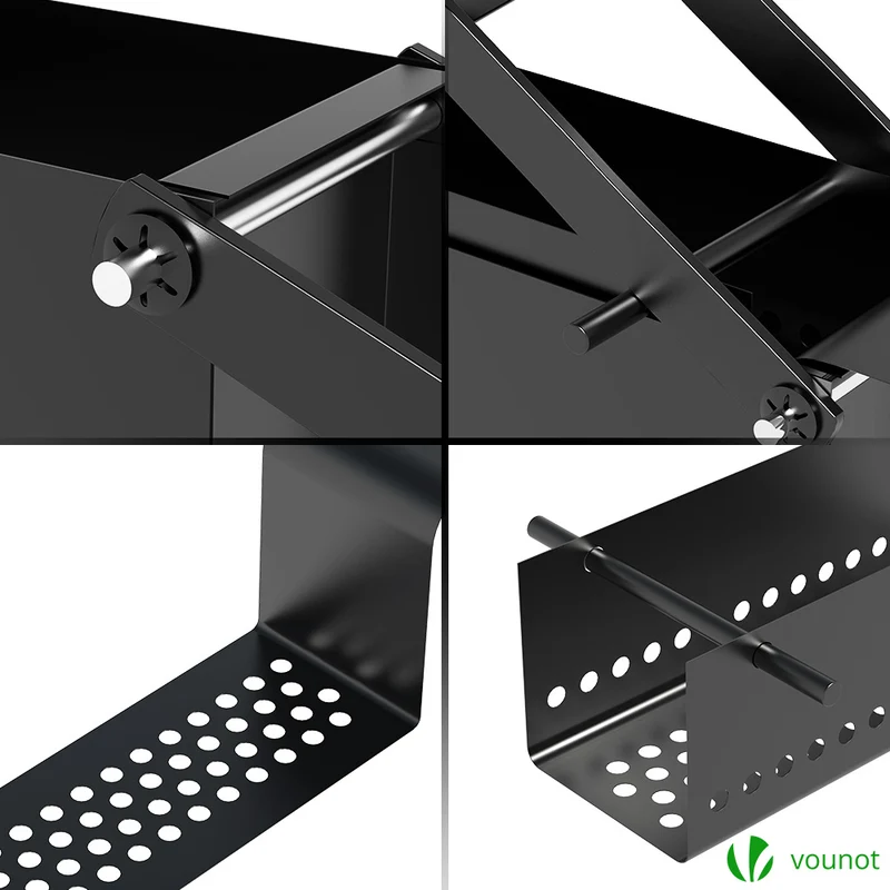 Presse briquette de papier compacteur en acier noir