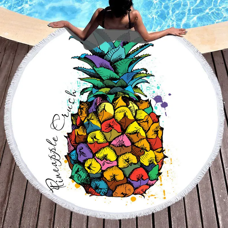 Serviette de Plage Design Ananas PYNPLA