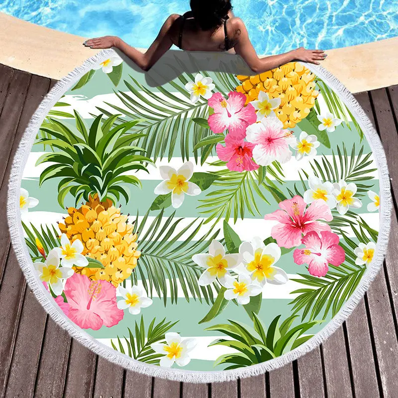 Serviette de Plage Design Ananas PYNPLA