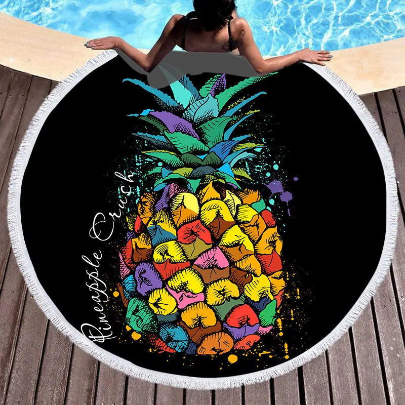 Serviette de Plage Design Ananas PYNPLA