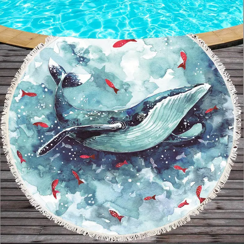 Serviette de Plage Imprimée OCEANA