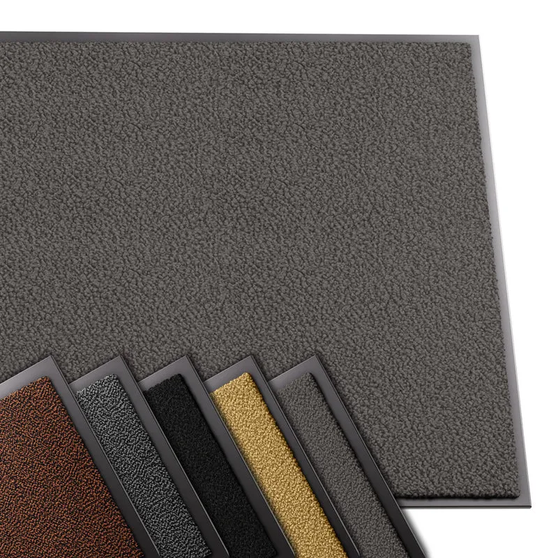 Tapis de porte paillasson 90x150cm Anthracite